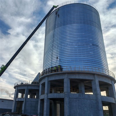 Silos ze stali spiralnej